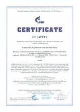 Certificate of safety Toidulisand Elemvitals. Magnesium with Siberian Herbs, 60 kapslit